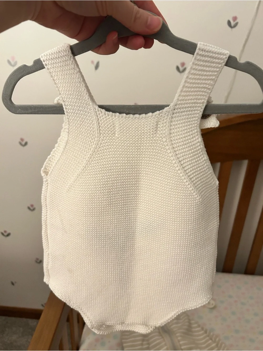 Boutique Knit Baby Sunflower Romper